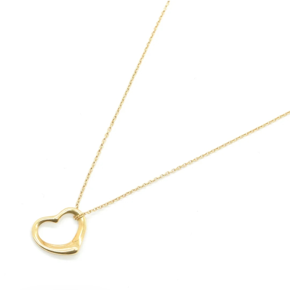 Tiffany & Co. Gold Heart Necklace